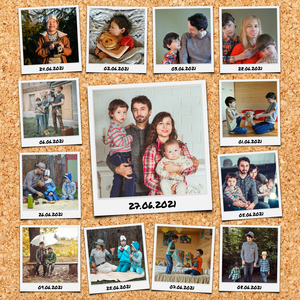 Créez votre Collage Polaroid Personnalisée avec Photos et Texte
