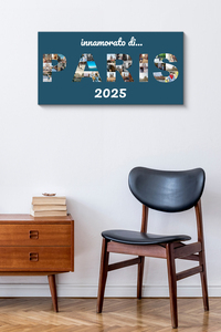 Crea la tua Collage "Parigi" su Tela: Ricordi Unici! Crea la tua Collage "Parigi" su Tela: Ricordi Unici!