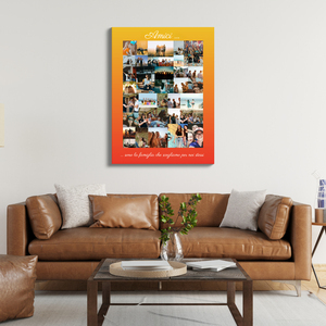 Crea una colorata Collage Amici personalizzata per ricordi unici!