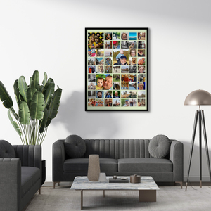 Créez votre poster familial personnalisé avec photos et textes uniques