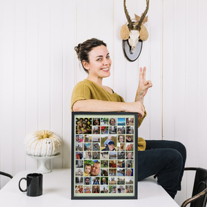 Créez votre poster familial personnalisé avec photos et textes uniques