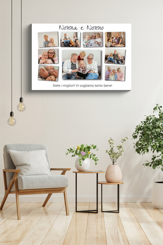 Collage Foto Nonni: Regala un Ricordo Speciale