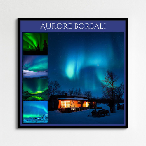 Crea collage foto natura: aurore, cascate, arcobaleni, temporali - stampa premium online