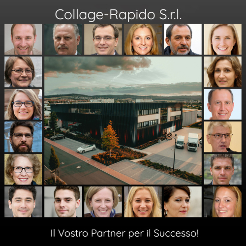 Collage Aziendale in Acrilico: Mostra il tuo Team e il Suo Successo!