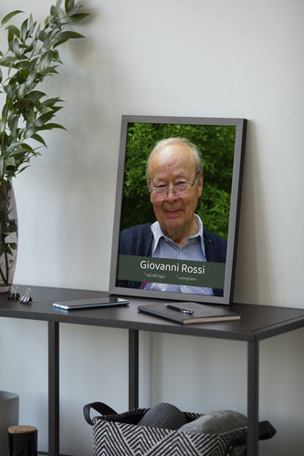 Crea il tuo Ritratto del Ricordo: Personalizza nome e date