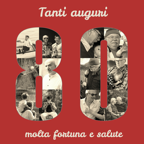 Crea una collage '80' con tue foto per un compleanno indimenticabile!