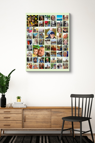 Créez votre poster familial personnalisé avec photos et textes uniques